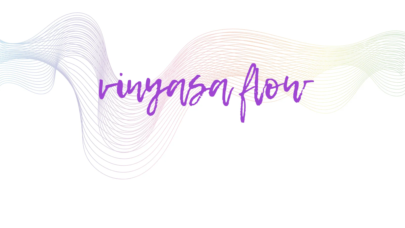 Vinyasa Flow Schriftzug